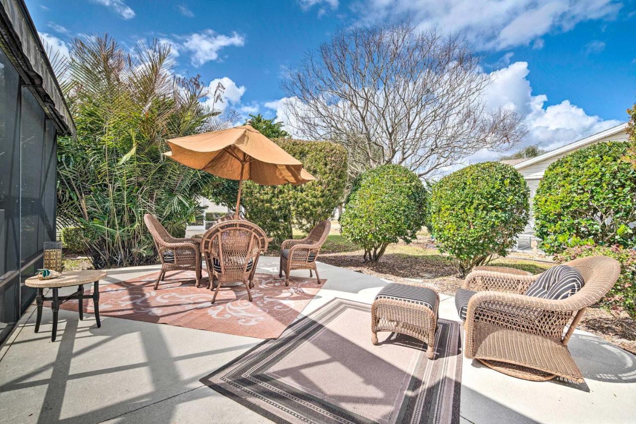 Home In The Villages With Lanai And Private Hot Tub! Exterior photo